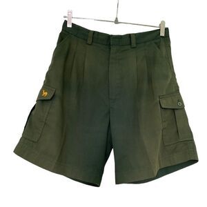 Army Green Cargo Shorts